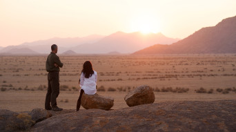 namibia coppia nel deserto