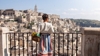 ragazza a matera