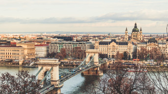 budapest vista città