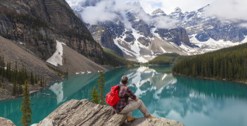 Canada-Banff-uomo