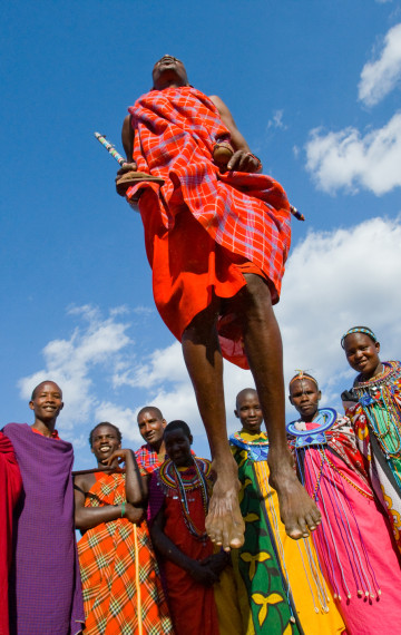Kenya salto masai