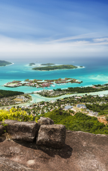 seychelles vista dall'alto