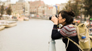 Fotografa ad Amsterdam