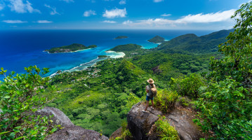 Panorama a Mahè