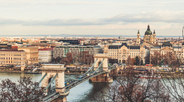 budapest vista città