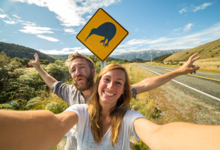 nuova zelanda coppia che sorride