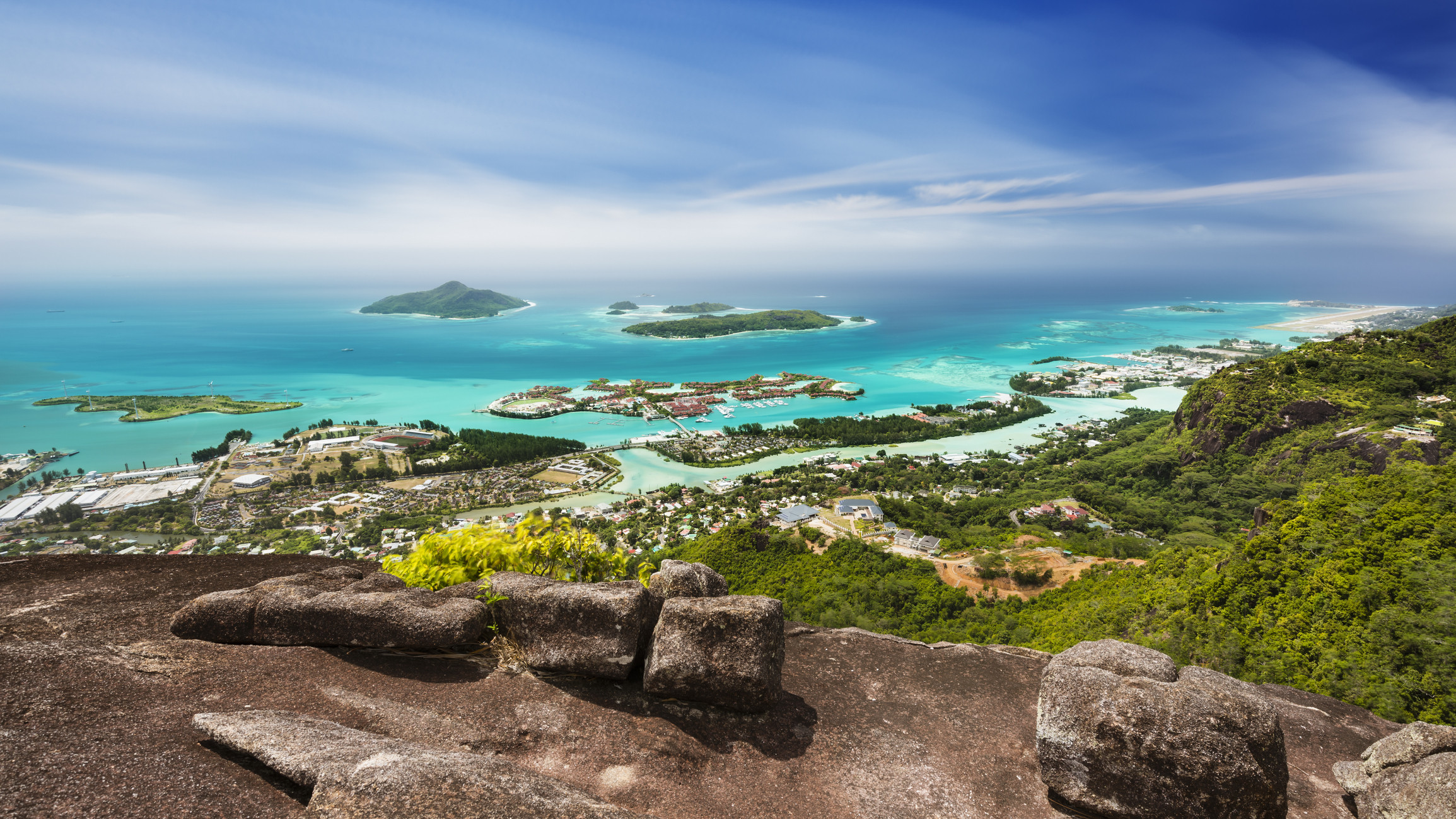 seychelles vista dall'alto