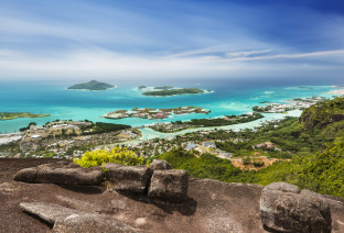 seychelles vista dall'alto