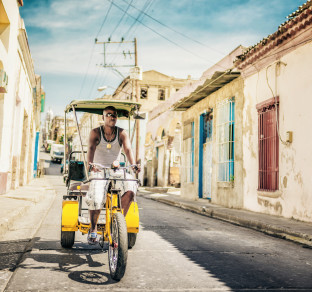 Taxi a Cuba