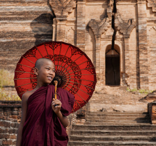 Monastero in Myanmar