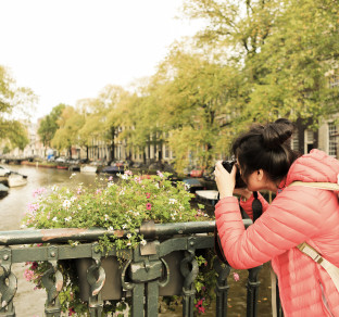 Fotografa ad Amsterdam