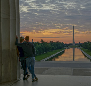 coppia a Capitol Hill