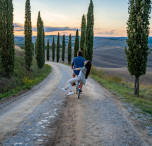 italia coppia in bici