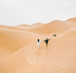 Correre nel deserto di Dubai