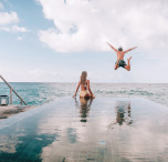 Piscina privata alle Maldive