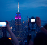 New York vista Empire State Building