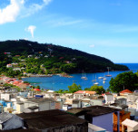 caraibi vista sulla città