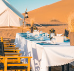 egitto cena nel deserto