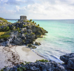 messico spiaggia di Tulum