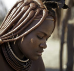 namibia donna di profilo