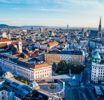 vienna dall'alto