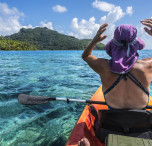 Donna kayak Polinesia