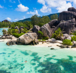 Seychelles spiaggia