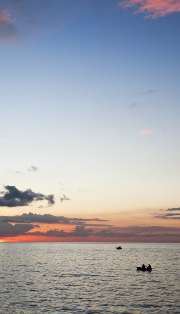 caraibi tramonto