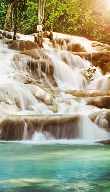 Dunns River Falls in Giamaica