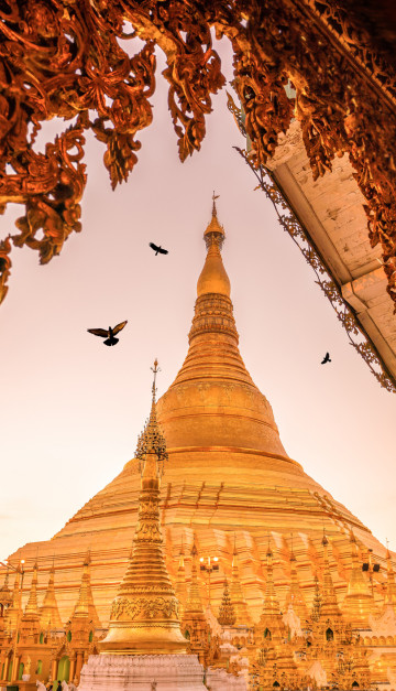 Monastero in Myanmar