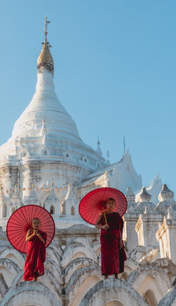 Monastero in Myanmar