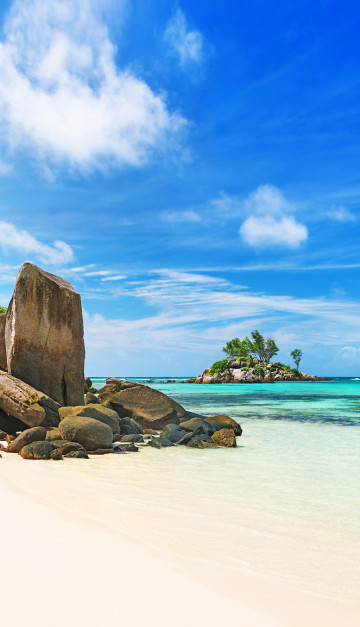 Spiaggia alle Seychelles