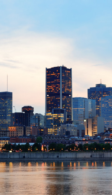 canada vista di montreal