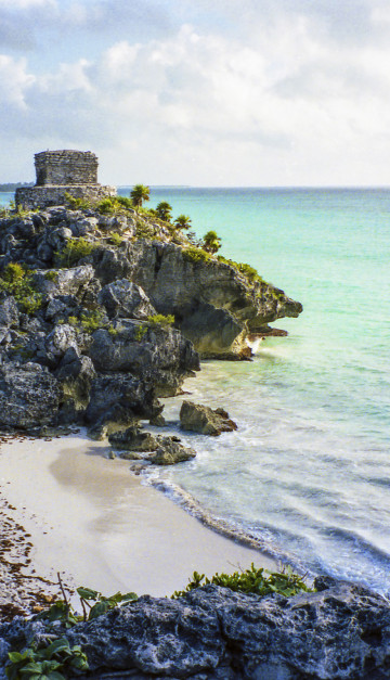 messico spiaggia di Tulum