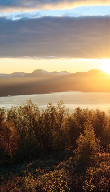 norvegia sole di mezzanotte