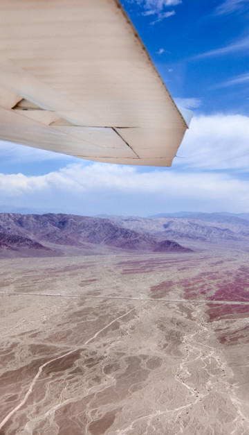 perù nazca dall'alto