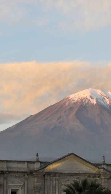 perù vista al tramonto