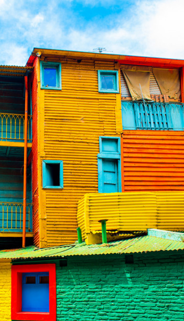 argentina case colorate