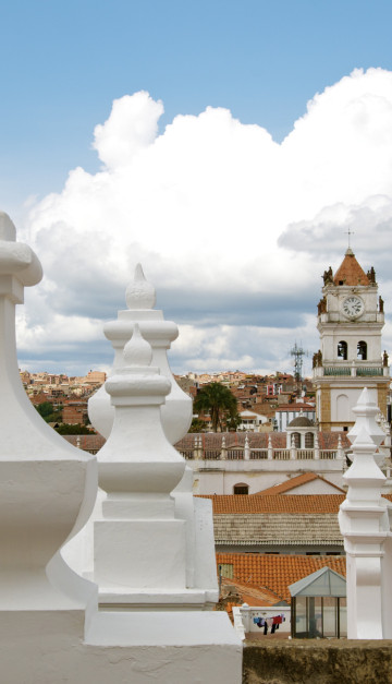 bolivia tetti della città