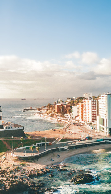 Tramonto a Salvador De Bahia