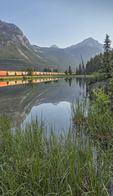 canada treno merci