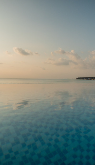 maldive tramonto
