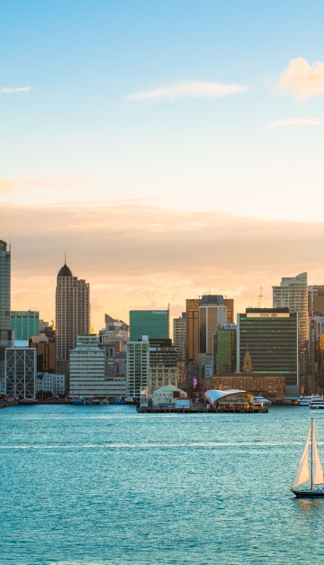 nuova zelanda skyline