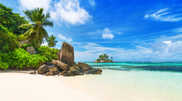 Spiaggia alle Seychelles