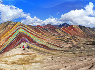 Montagne arcobaleno dove vederle