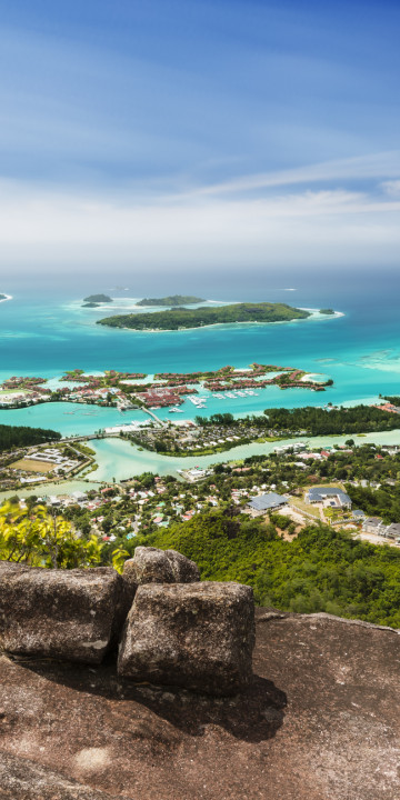 seychelles vista dall'alto