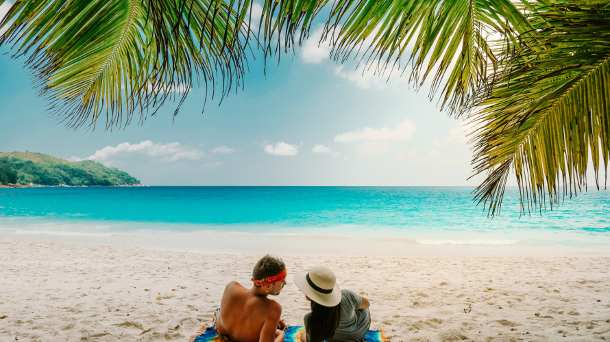 coppia a Praslin