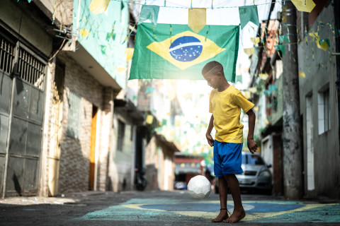 Sport in Brasile: calcio per strada