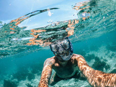 snorkelling mauritius